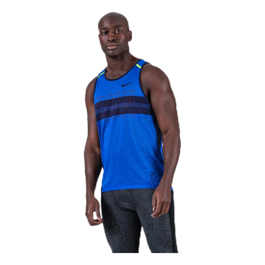 Wil Run Tank Mesh Blue