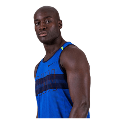 Wil Run Tank Mesh Blue