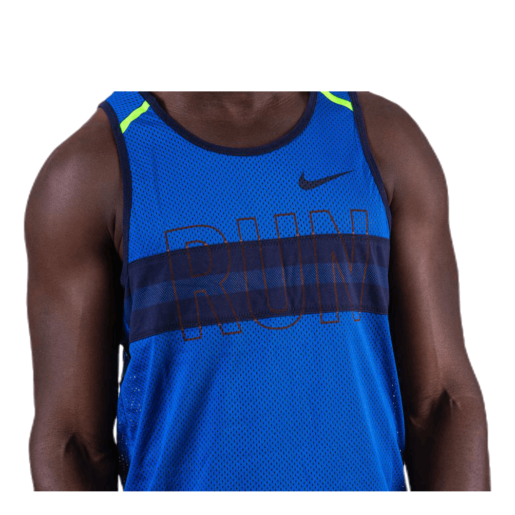 Wil Run Tank Mesh Blue