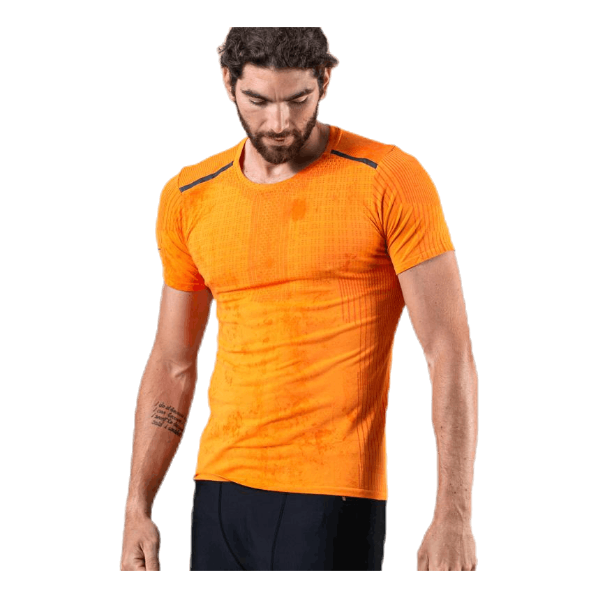 Tech Pack Seamless Top Orange