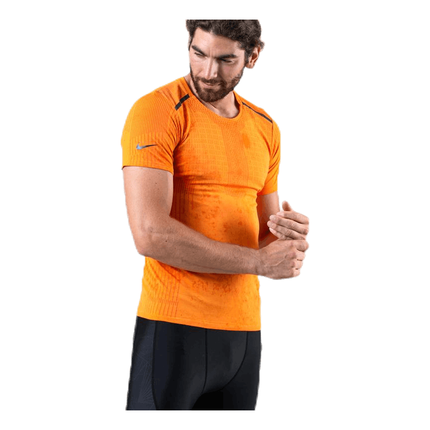 Tech Pack Seamless Top Orange