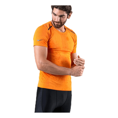 Tech Pack Seamless Top Orange