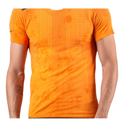 Tech Pack Seamless Top Orange