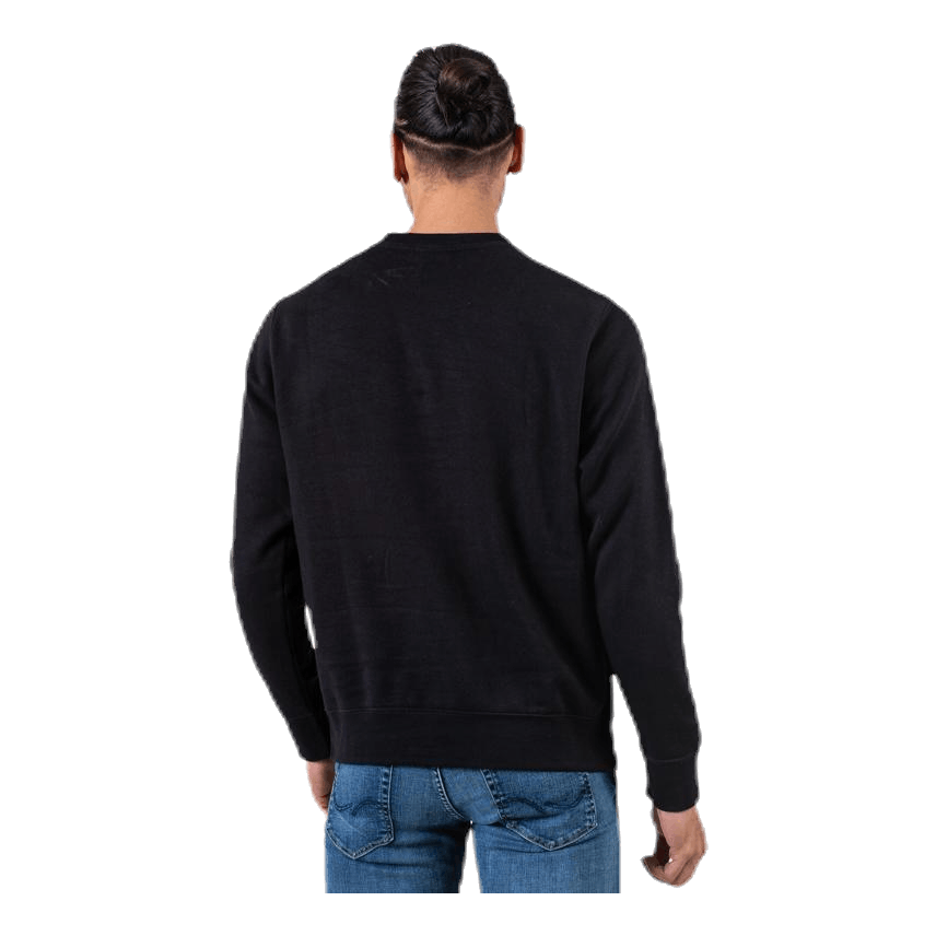 JDI Crew Fleece Black