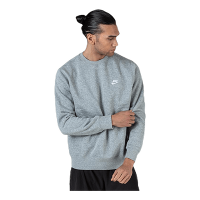 Sportswear Club Fleece Crew DK GREY HEATHER/WHITE