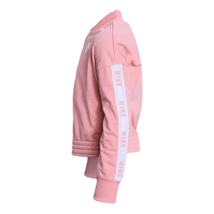 Girls Tricot Essential Tracksuit Pink