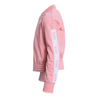 Girls Tricot Essential Tracksuit Pink