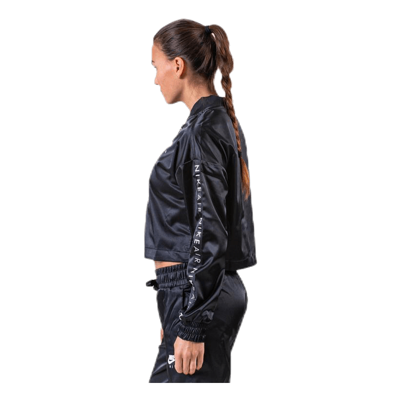 Nsw Air Satin Track Jacket Black