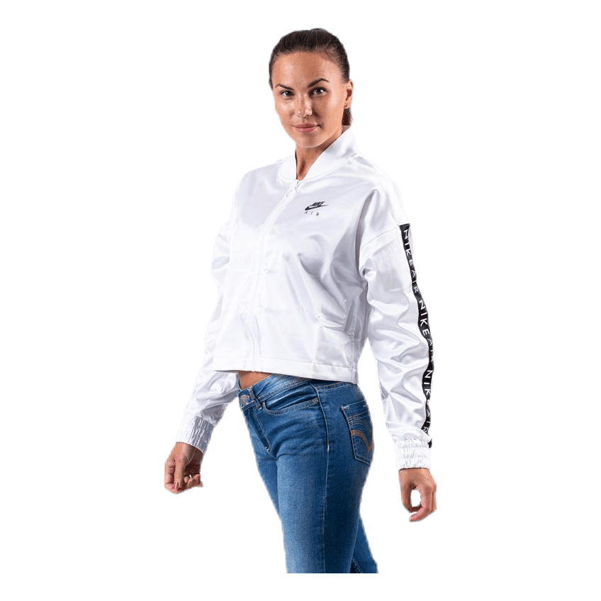 Nsw Air Satin Track Jacket White