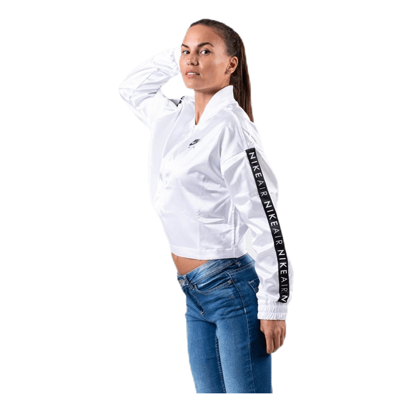 Nsw Air Satin Track Jacket White