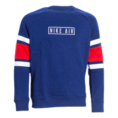 Boys Air Crew Blue/Red