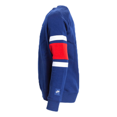 Boys Air Crew Blue/Red