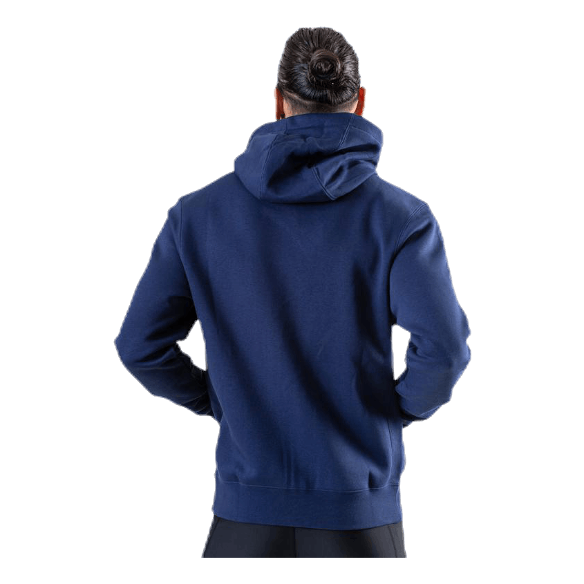 Sportswear Club Fleece Men's Full-Zip Hoodie MIDNIGHT NAVY/MIDNIGHT NAVY/WHITE