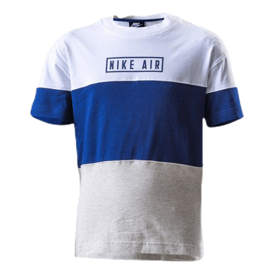 Boys Air Top SS Blue/White