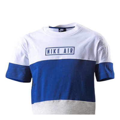 Boys Air Top SS Blue/White