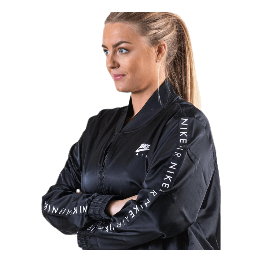 Nsw Air Track Jacket Satin Plus Black