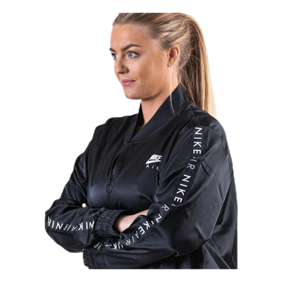 Nsw Air Track Jacket Satin Plus Black