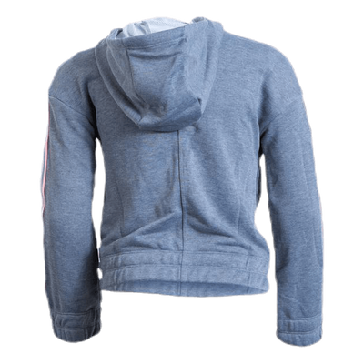 Girls Studio Zip Hoodie Grey