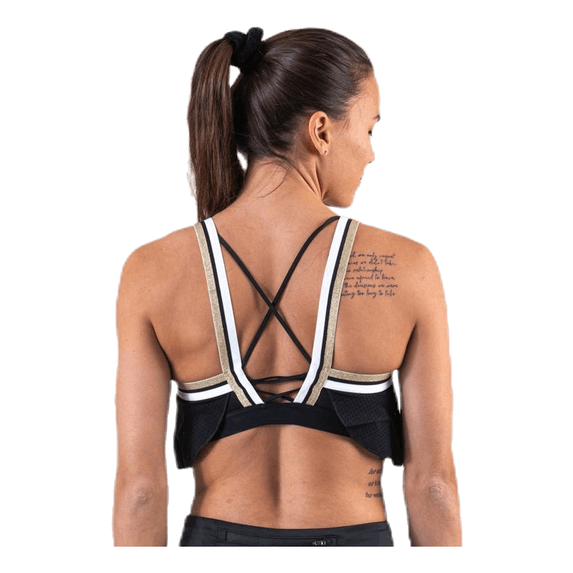 Swoosh HBR Strap Bra White/Black