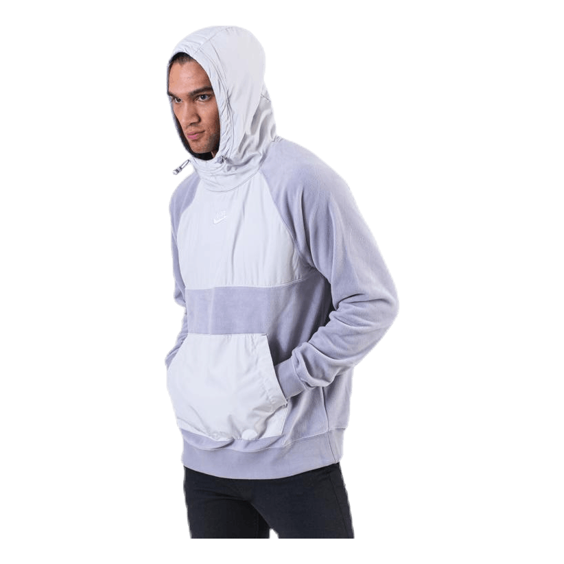 Club Pullover Winter Hoodie Grey