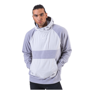 Club Pullover Winter Hoodie Grey