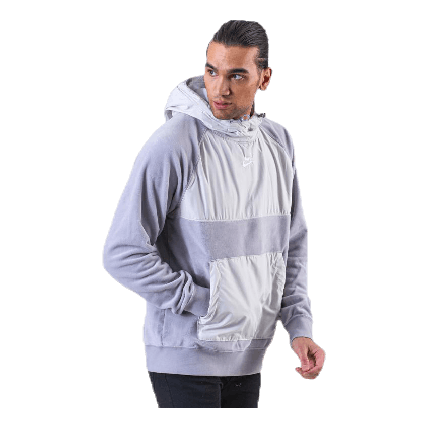 Club Pullover Winter Hoodie Grey