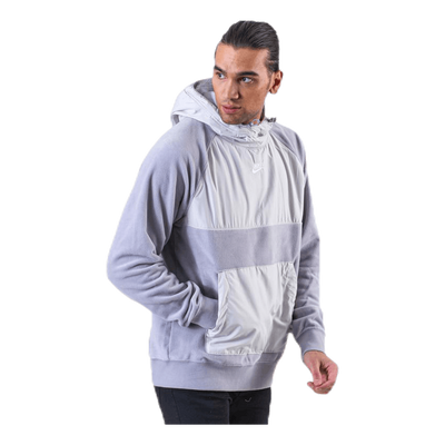 Club Pullover Winter Hoodie Grey