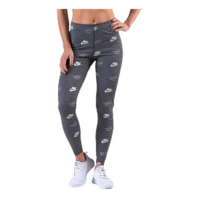 Printed Leggings Shine BFF Grey