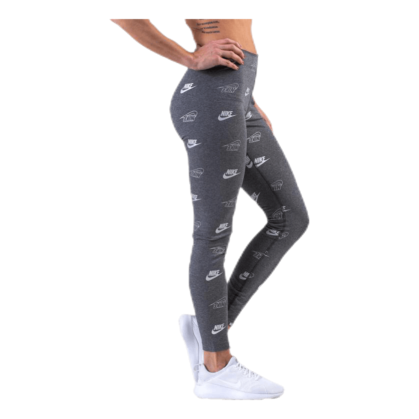 Printed Leggings Shine BFF Grey