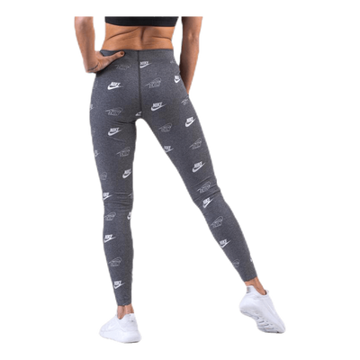 Printed Leggings Shine BFF Grey