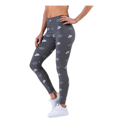 Printed Leggings Shine BFF Grey