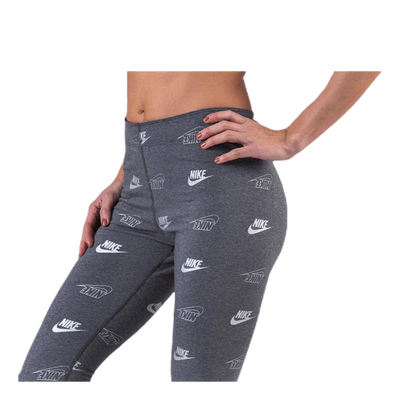 Printed Leggings Shine BFF Grey