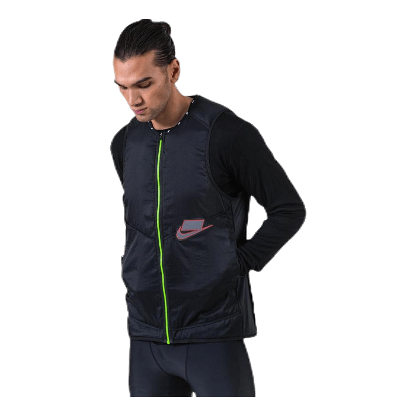 Wild Run Aerolayer Vest Black/Grey