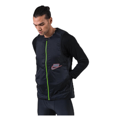 Wild Run Aerolayer Vest Black/Grey