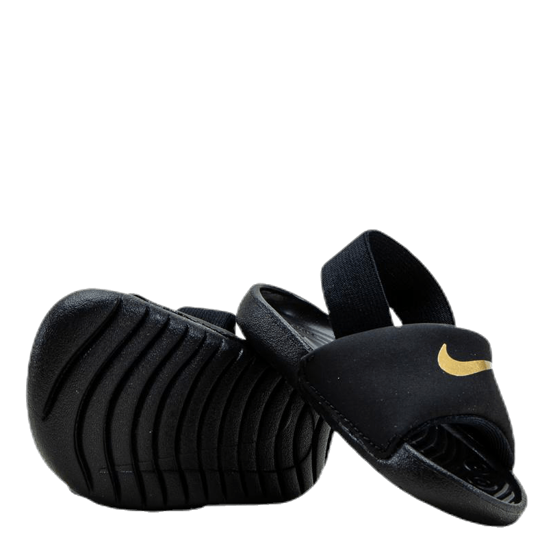 Kawa Baby/Toddler Slides BLACK/METALLIC GOLD