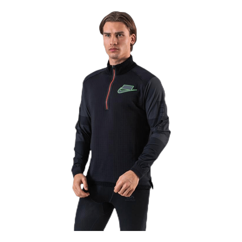 Wild Run Midlayer Black/Grey