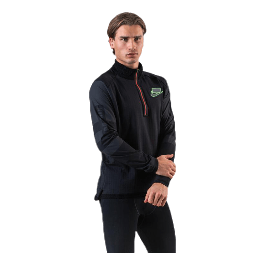 Wild Run Midlayer Black/Grey