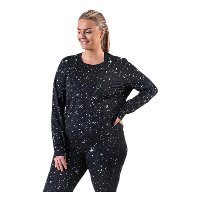 Starry Night MTLC Top Plus Black/Grey