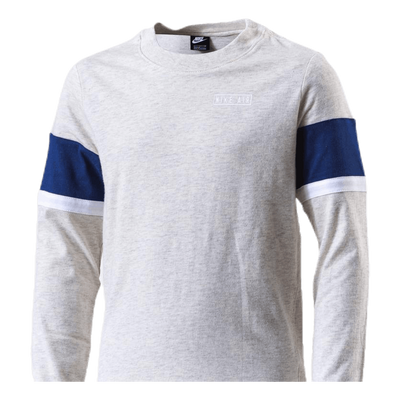 Junior Air Top LS Blue/Beige