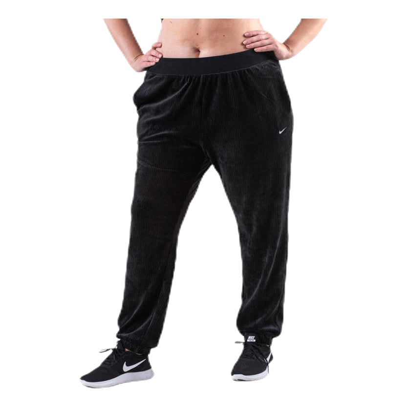 Velour Pant Plus White/Black