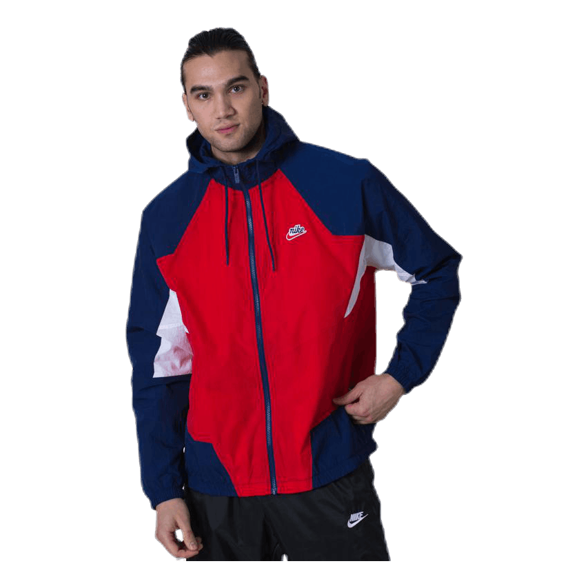 Nsw Wr Jacket Woven Signature Blue/Red