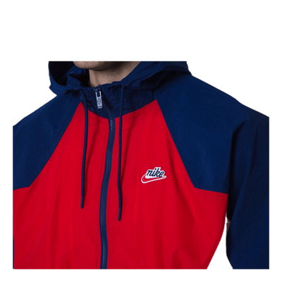 Nsw Wr Jacket Woven Signature Blue/Red