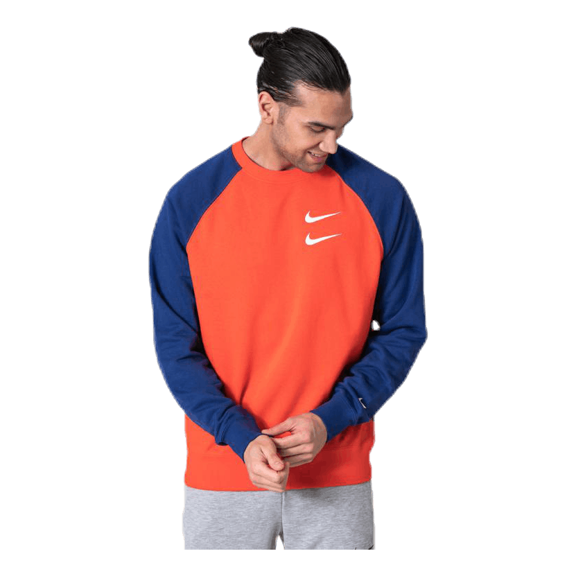 Swoosh Crew FT Orange/Blue