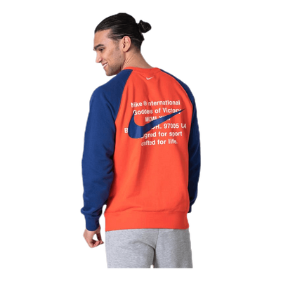 Swoosh Crew FT Orange/Blue