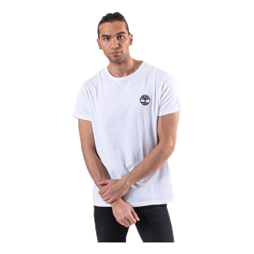 SS B-Logo Camo Tee White