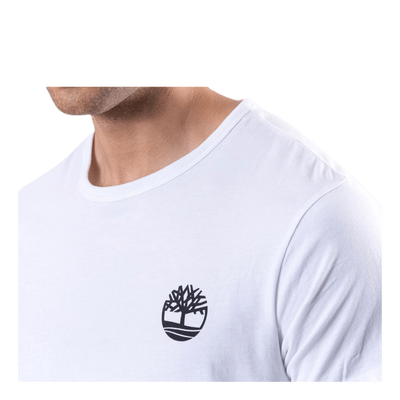 SS B-Logo Camo Tee White