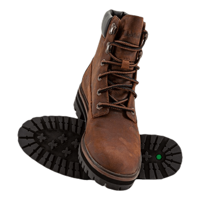 6-inch London Square Boot Brown