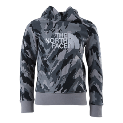 TNF Drew Peak Hoody Junior Patterned/Grey