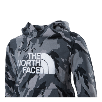 TNF Drew Peak Hoody Junior Patterned/Grey