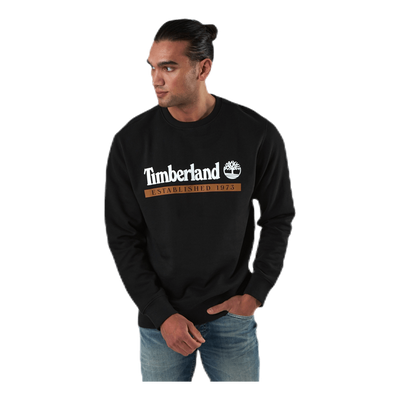 Yc Established 1973 Crew Neck Sweatshirt Black